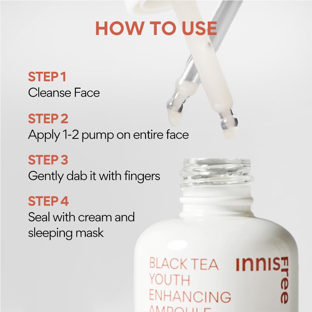 Innisfree Black Tea Youth Enhancing Ampoule 30Ml